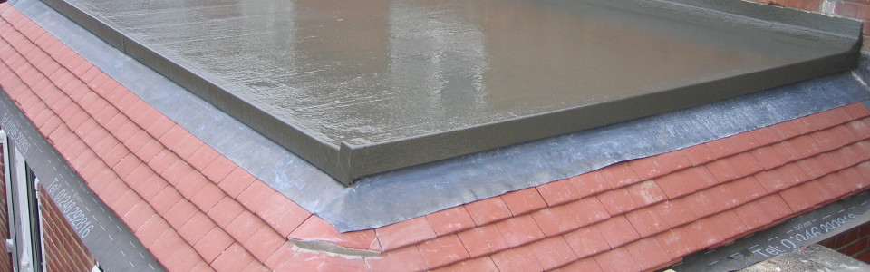 Slating and fibreglass